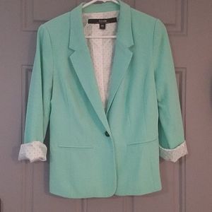Kensie Mint Blazer